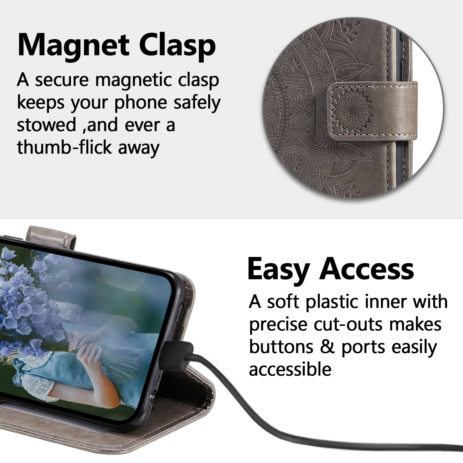 Amazon.com: EYZUTAK Mandala Phone Cover for iPhone SE(5G